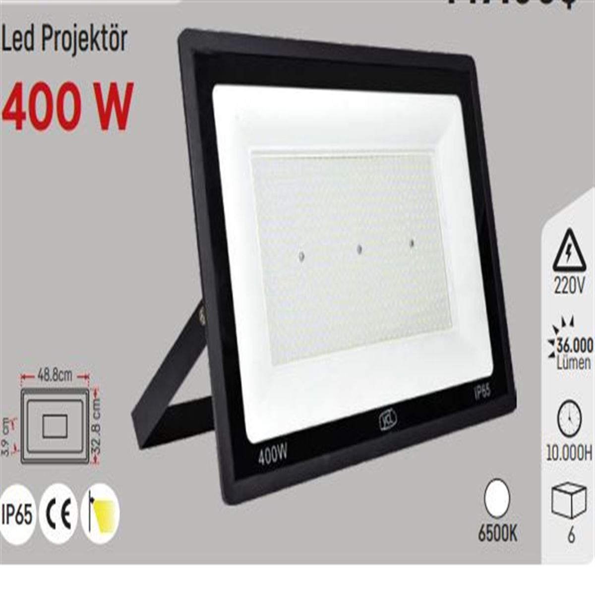 400W 220V SMD LED PROJEKTÖR BEYAZ 1